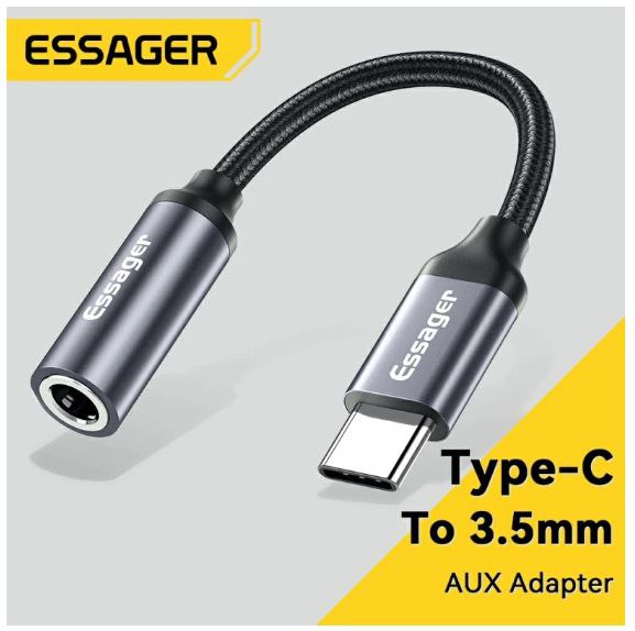 Essager 3.5mm(AUX) to Type-C
